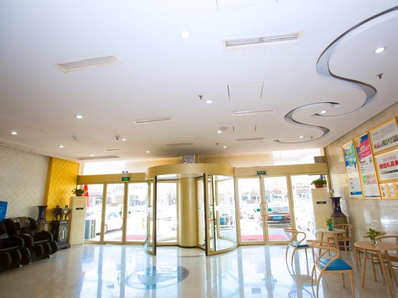 Greentree Inn Shandong Weifang Wanda Plaza Yuhe Road Express Hotel Exteriör bild