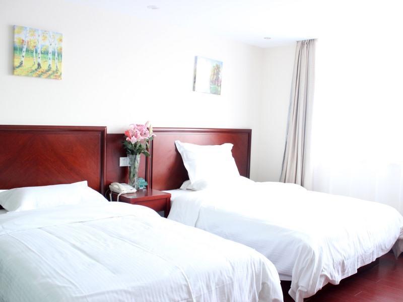Greentree Inn Shandong Weifang Wanda Plaza Yuhe Road Express Hotel Exteriör bild